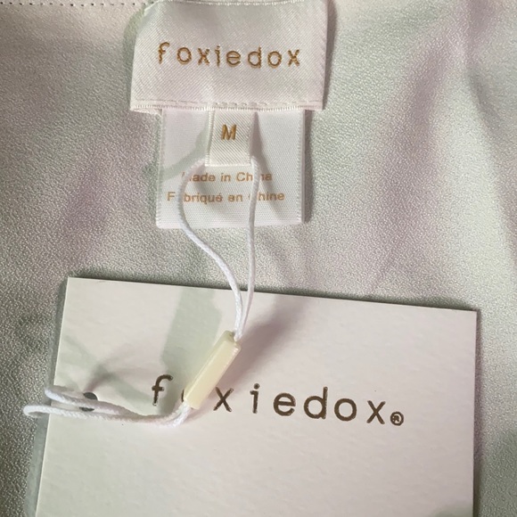 Foxiedox Antonia Off-The-Shoulder Dress Medium - Picture 3 of 3